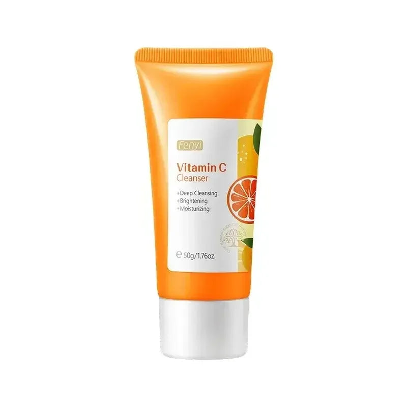 Fenyi Vitamin C Cleanser tube with deep cleansing, brightening, moisturizing benefits, 50g
