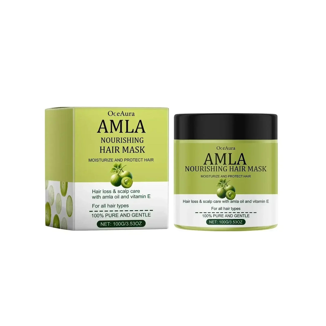 OceAura Amla Nourishing Hair Mask with amla oil and vitamin E for hair loss and scalp care