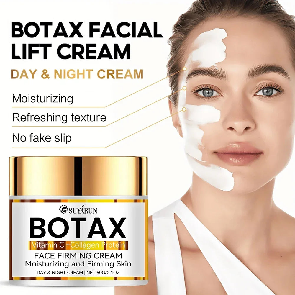 Botax facial lift cream for day and night with moisturizing, firming, and refreshing texture